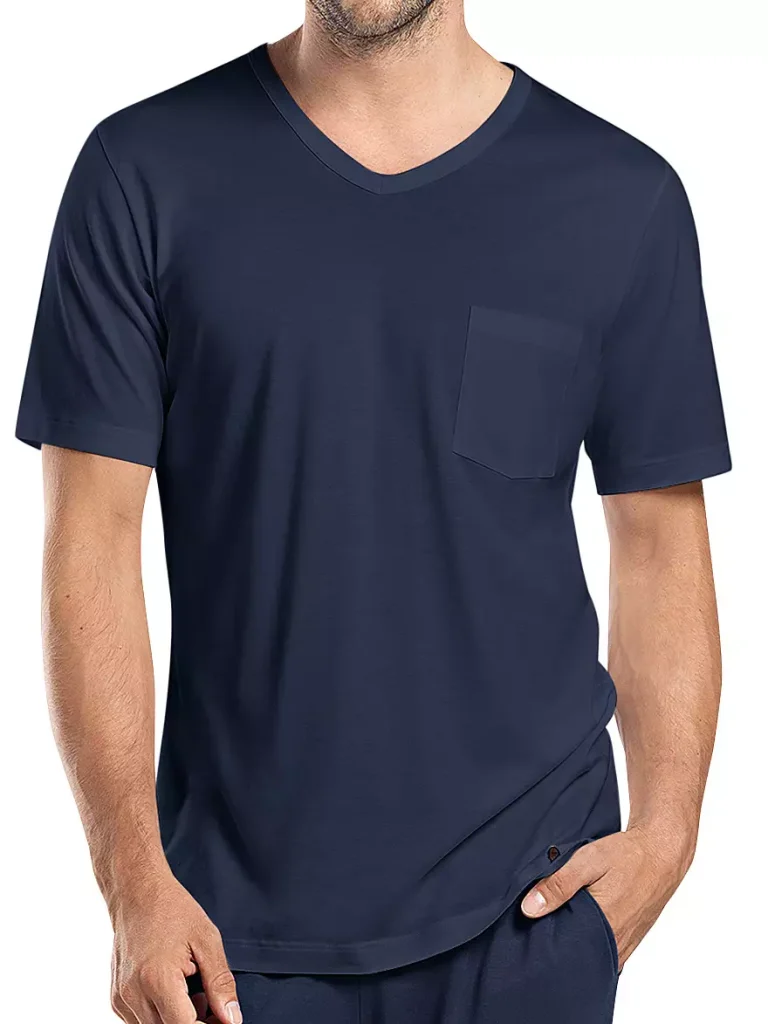 Hanro shirt v neck 075418 night and day~2